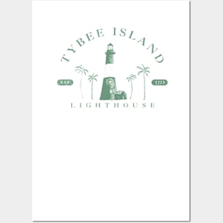 Tybee Island Lighthouse Est 1773 Posters and Art